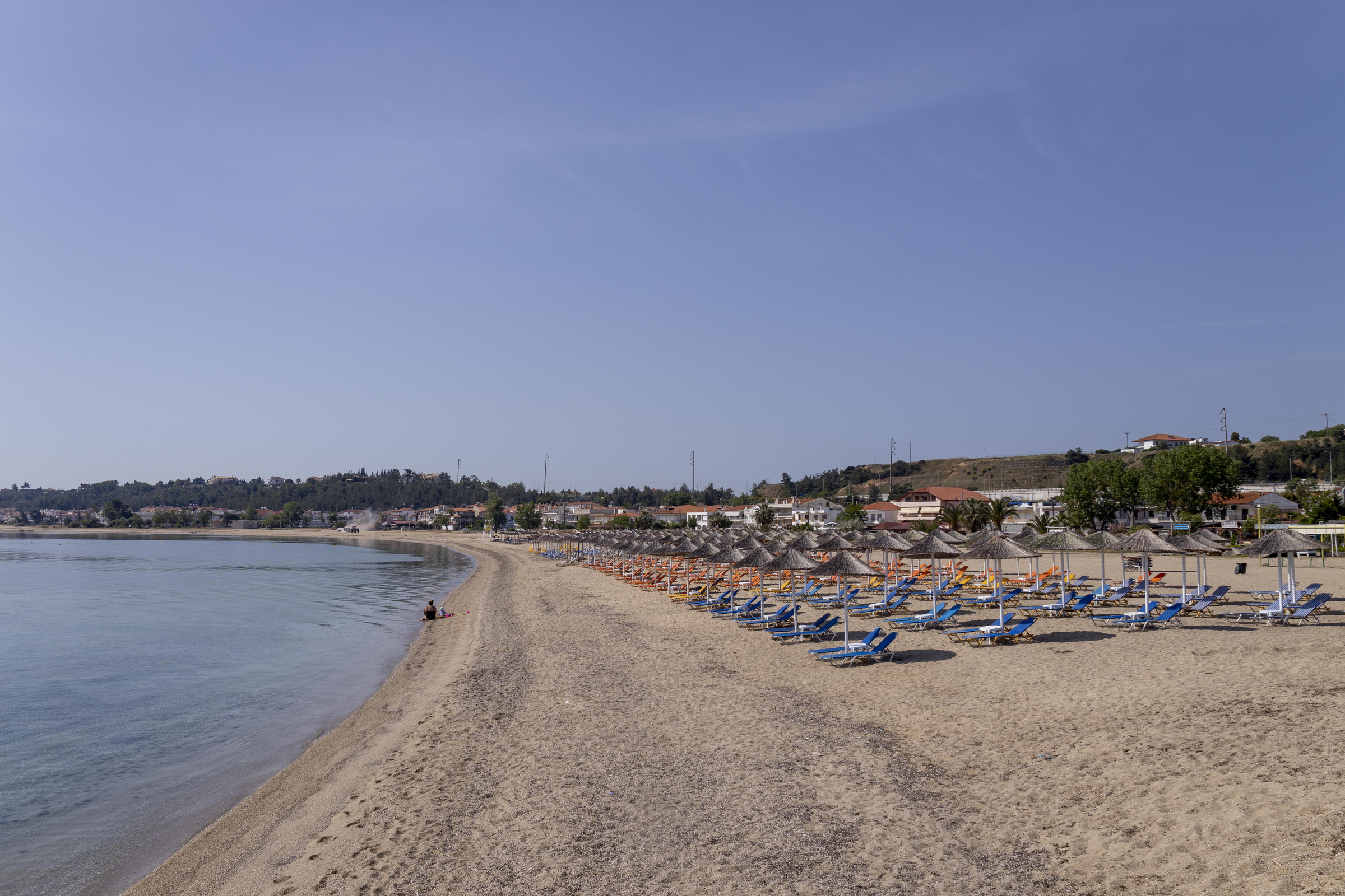 Plage de Nea Potidea (Est) photo